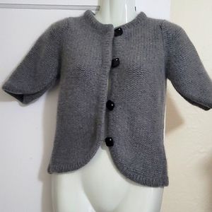 Y2k perfect Condition Amalti elegant gray 100% cashmere sweater